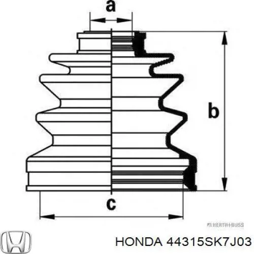 44315SK7J03 Honda