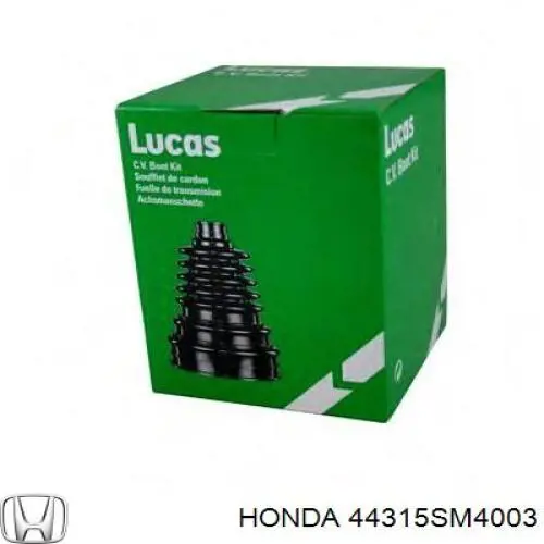 Пыльник ШРУСа внутренний 44315SM4003 Honda