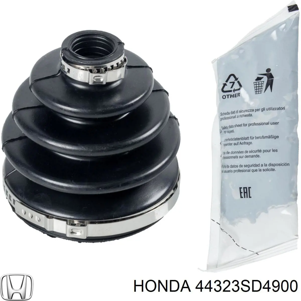 44323-SD4-900 Honda пыльник шруса передней полуоси наружный