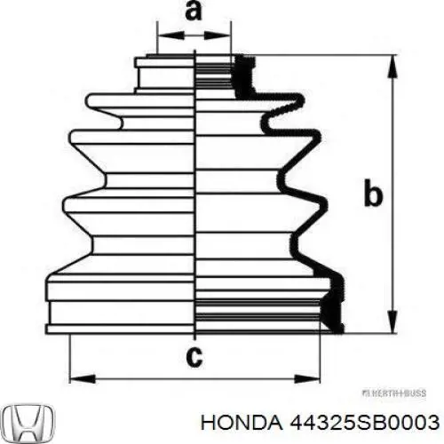 44325SB0003 Honda 