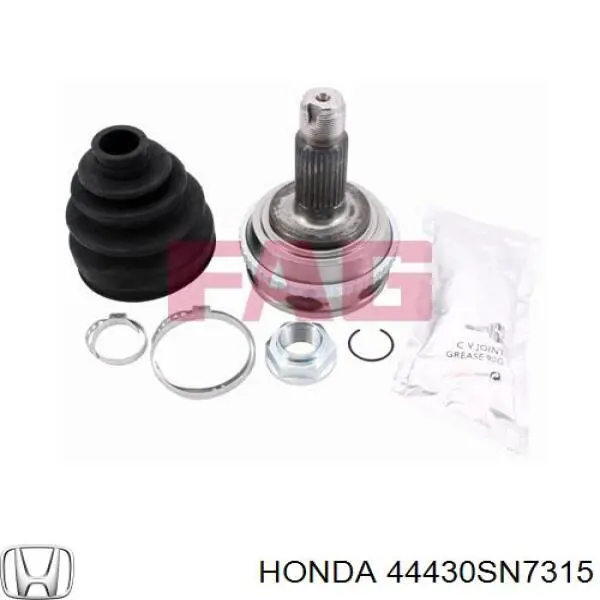 ШРУС наружный передний 44430SN7315 Honda