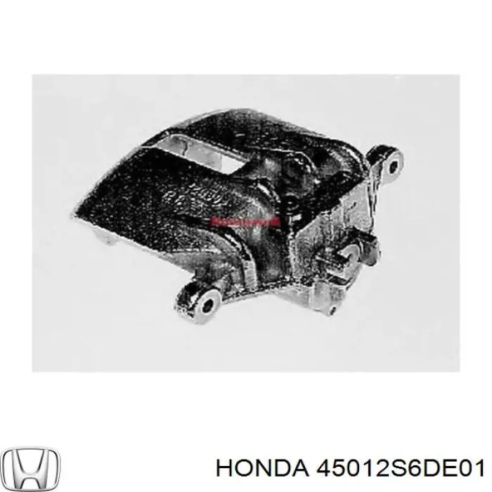 Суппорт тормозной передний левый 45012S6DE01 Honda