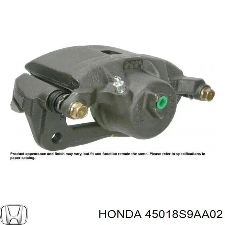 45018S9AA02 Honda суппорт тормозной передний правый