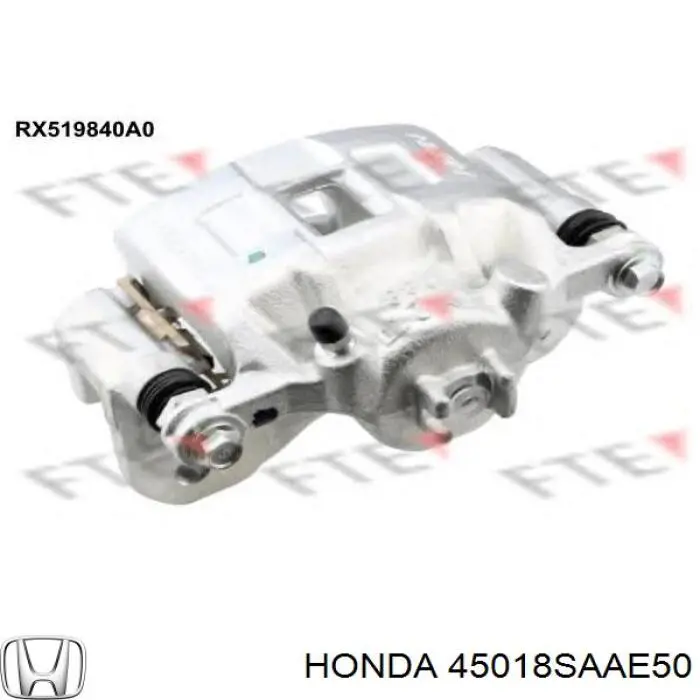 Суппорт тормозной передний правый 45018SAAE50 Honda