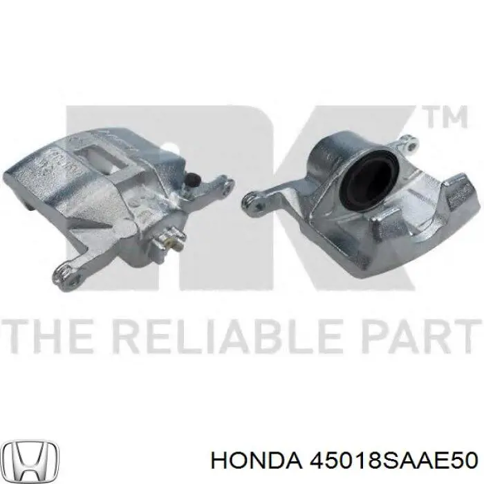 Купить 45018SAAE50 Honda Суппорт тормозной передний правый