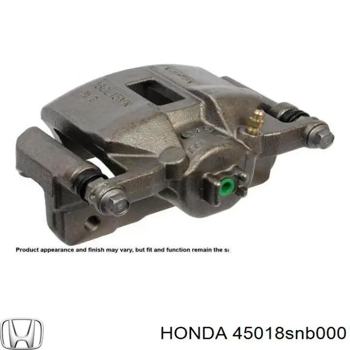 Суппорт тормозной передний правый Honda 45018SNB000