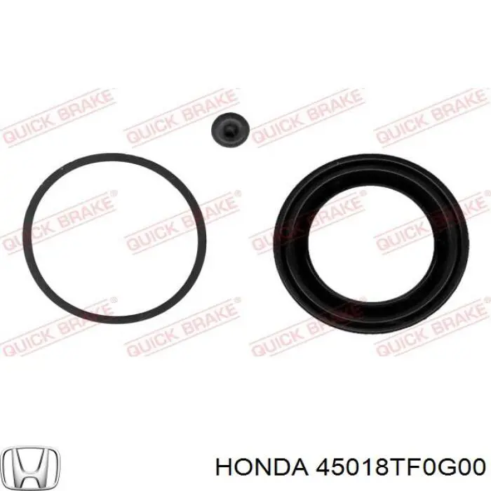 Купить 45018TF0G00 Honda Суппорт тормозной передний правый
