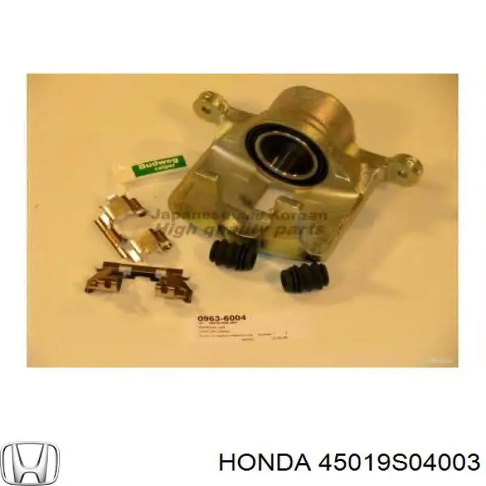 Суппорт тормозной передний левый 45019S04003 Honda