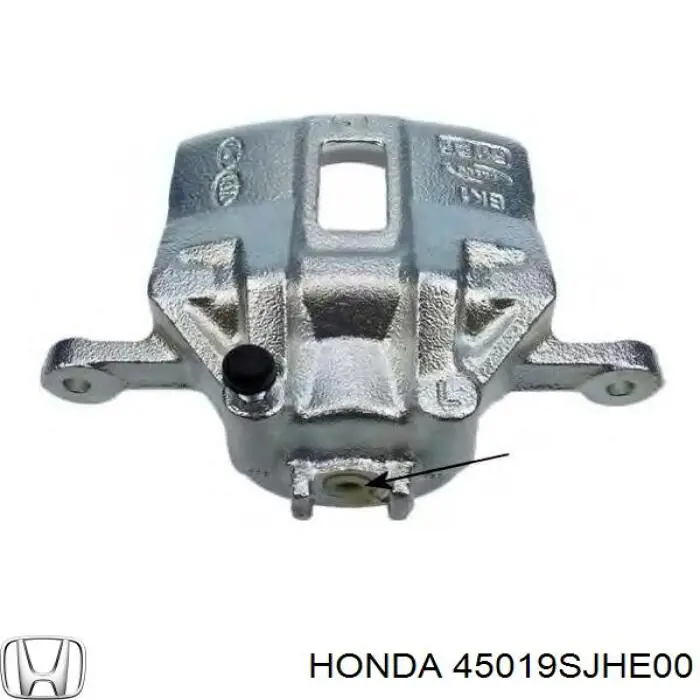 Суппорт тормозной передний левый Honda 45019SJHE00