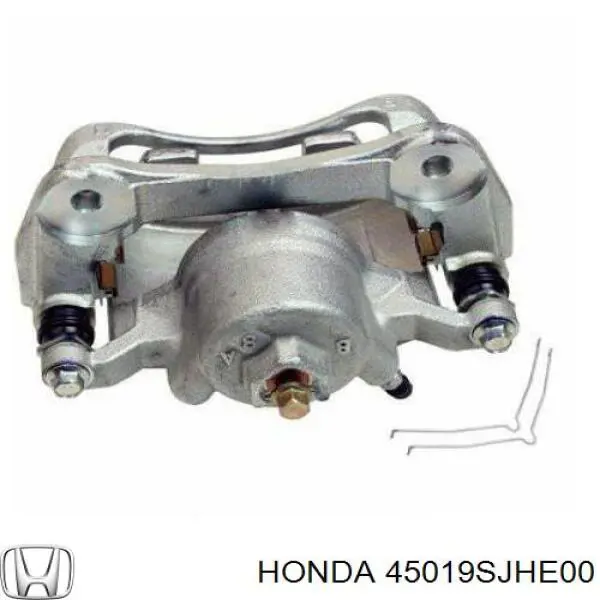 Купить 45019SJHE00 Honda Суппорт тормозной передний левый