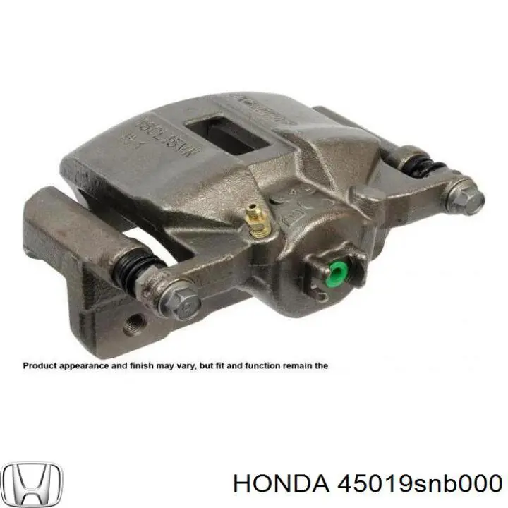 Суппорт тормозной передний левый Honda 45019SNB000