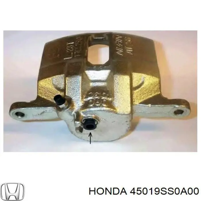 Купить 45019SS0A00 Honda Суппорт тормозной передний левый