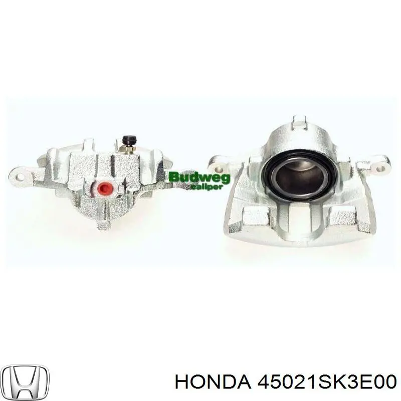 Суппорт тормозной передний правый 45021SK3E00 Honda