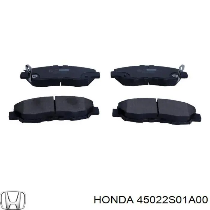 Передние тормозные колодки 45022S01A00 Honda