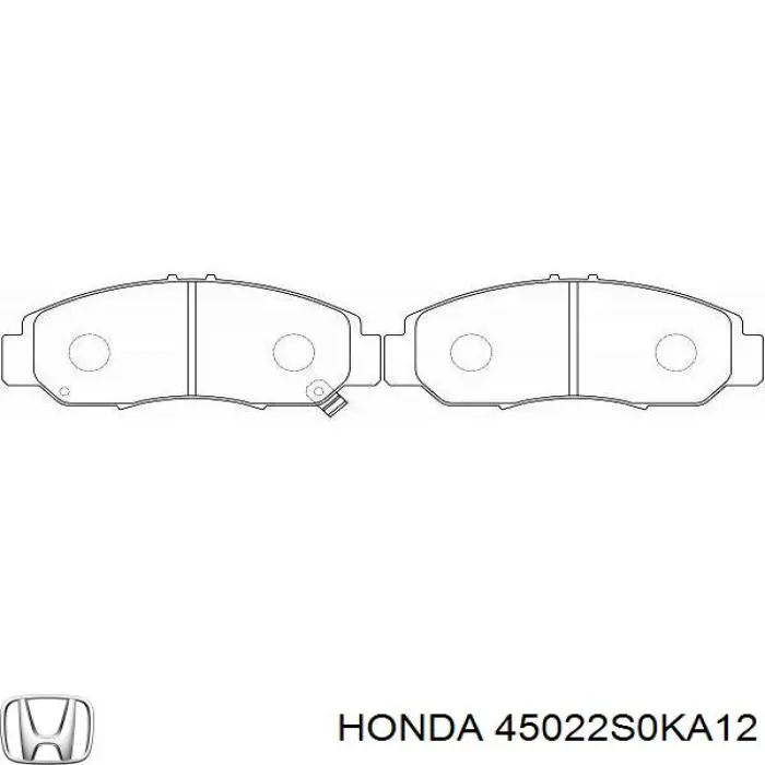 Колодки Honda 45022S0KA12 цена, от 24.52 USD