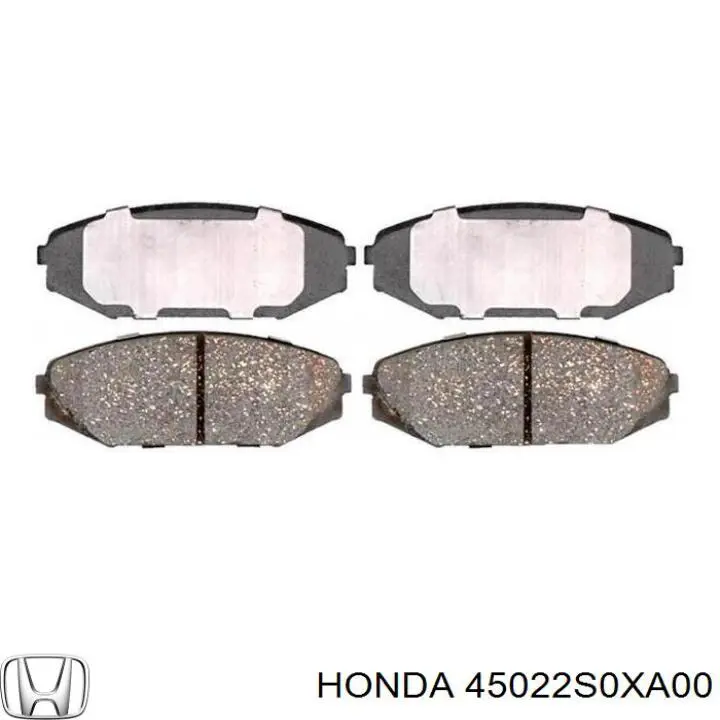 45022S0XA00 Honda передние тормозные колодки