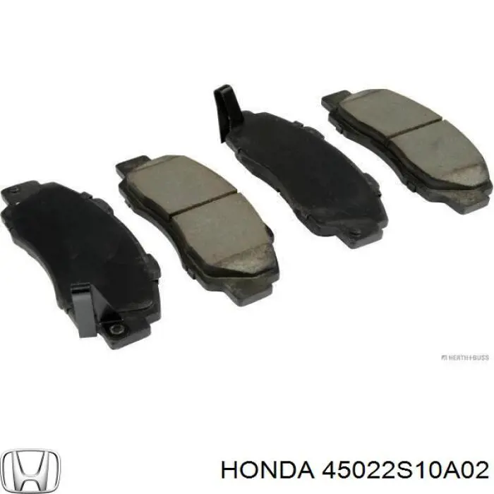 Pastillas de freno delanteras 45022S10A02 Honda