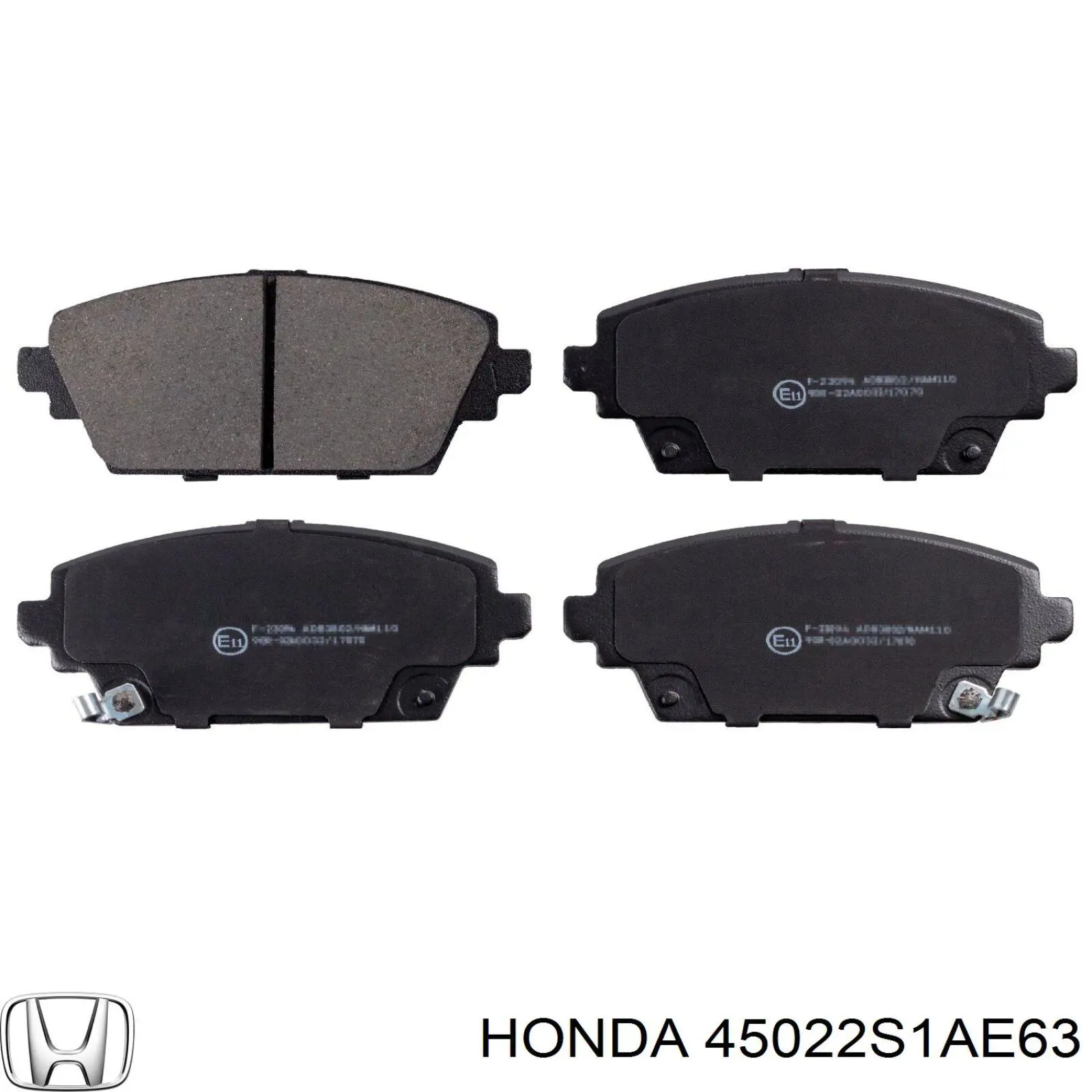 45022S1AE63 Honda передние тормозные колодки