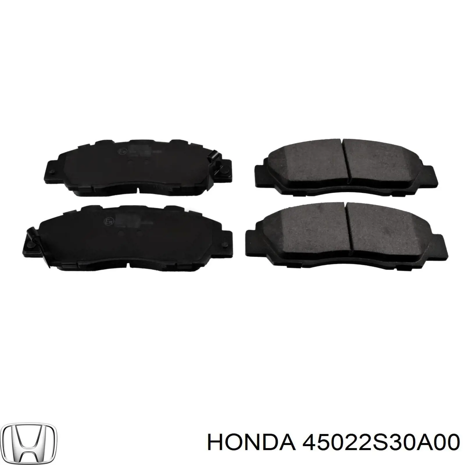 45022S30A00 Honda колодки тормозные передние дисковые