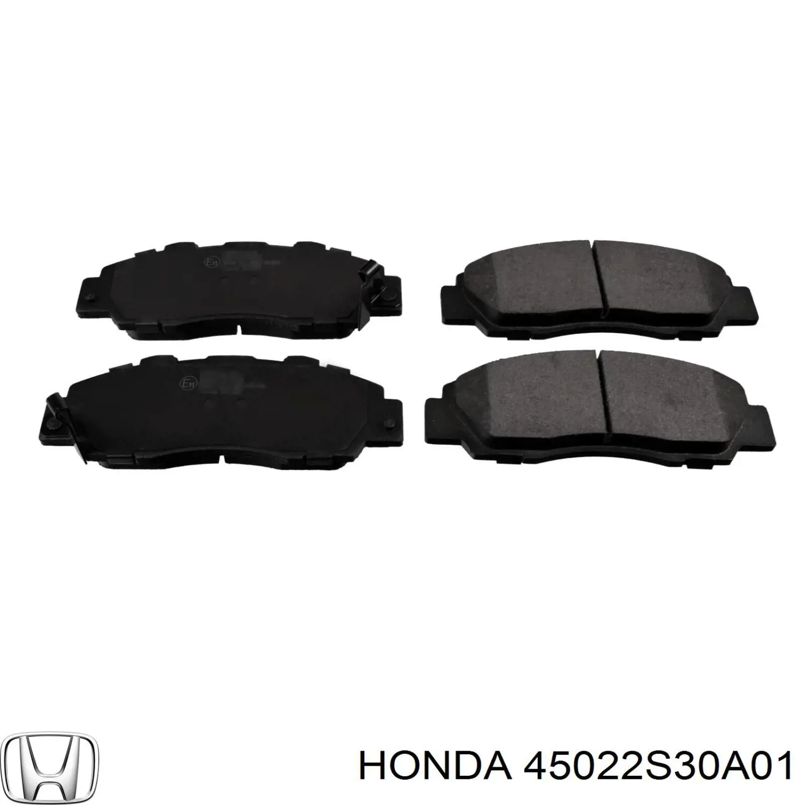 45022S30A01 Honda колодки тормозные передние дисковые