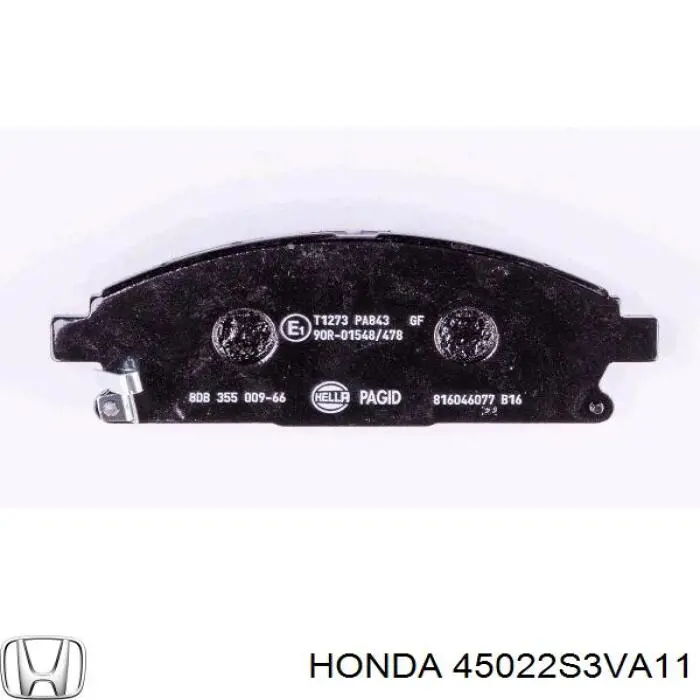 Колодки Honda 45022S3VA11 цена, от 22.80 USD