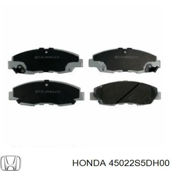 45022S5DH00 Honda передние тормозные колодки