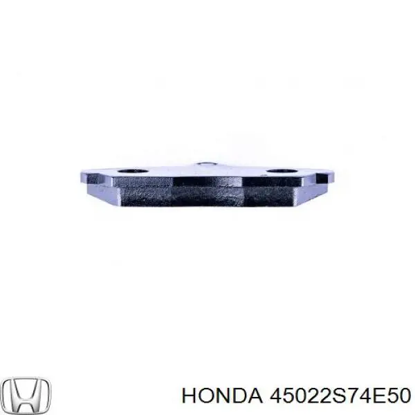 Передние тормозные колодки 45022S74E50 Honda
