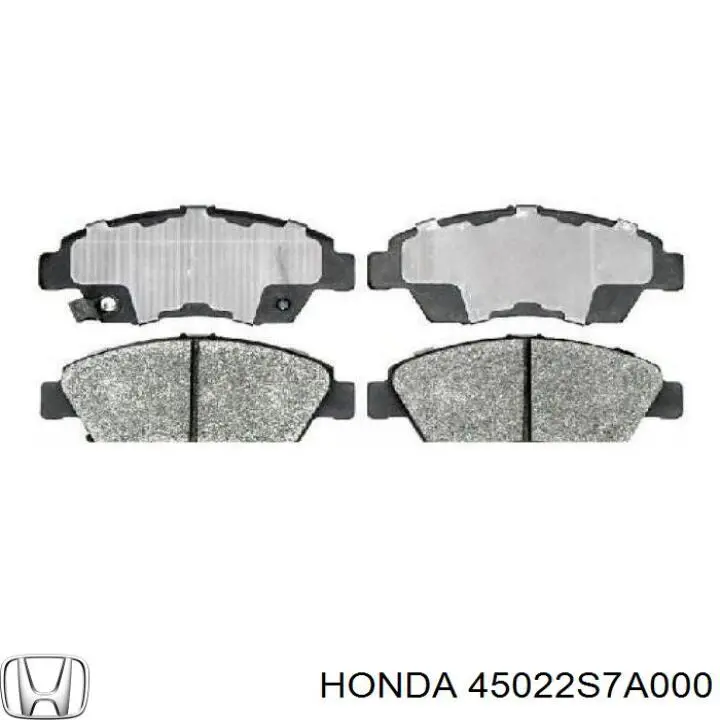 45022S7A000 Honda Колодки передние