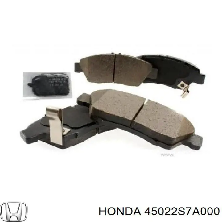 Купить 45022S7A000 Honda Колодки тормозные