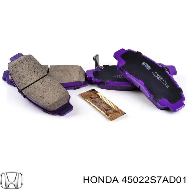 Колодки Honda 45022S7AD01 цена, от 18.03 USD