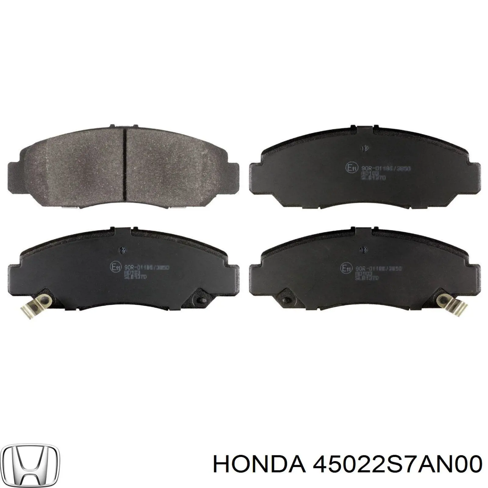 Тормозные колодки Honda 45022S7AN00