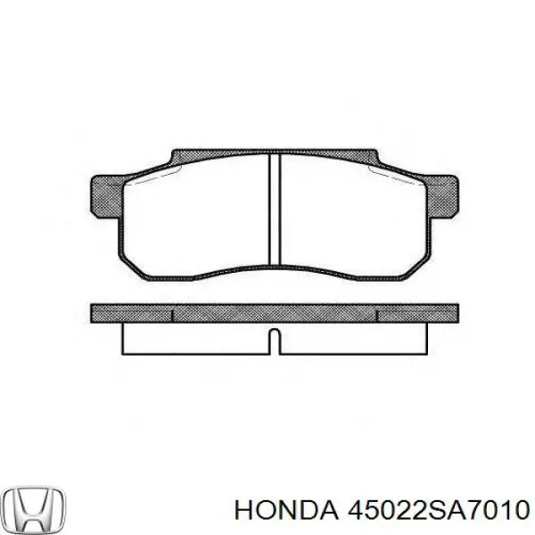 Передние тормозные колодки 45022SA7010 Honda