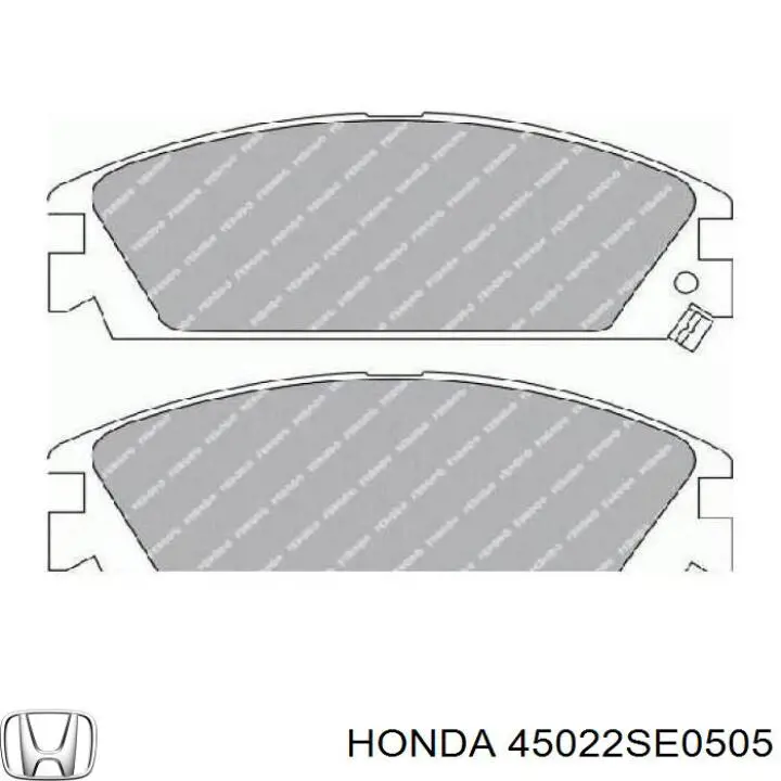 Тормозные колодки Honda 45022SE0505