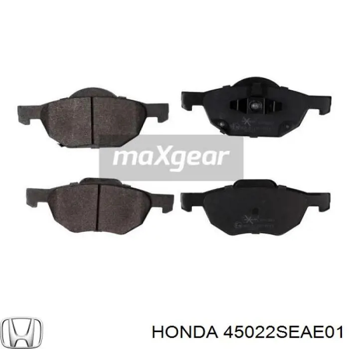 Передние тормозные колодки 45022SEAE01 Honda