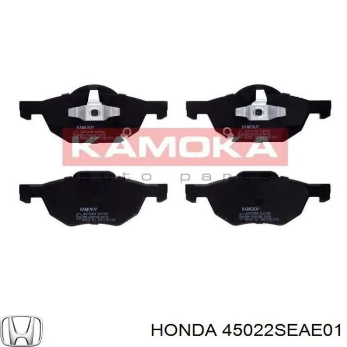 45022SEAE01 Honda Колодки передние