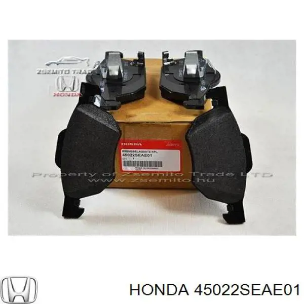 45022SEAE01 Honda Колодки передние