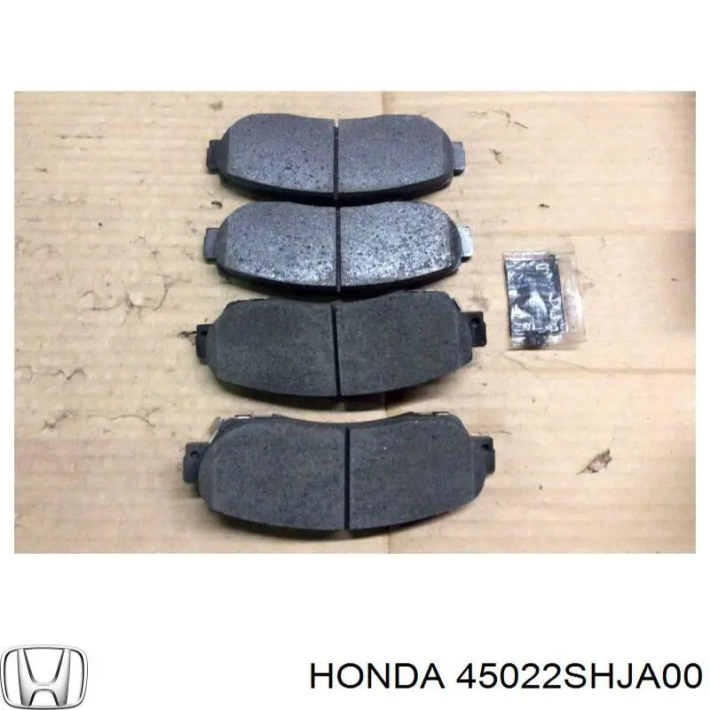 45022-SHJ-A00 Honda колодки тормозные передние дисковые