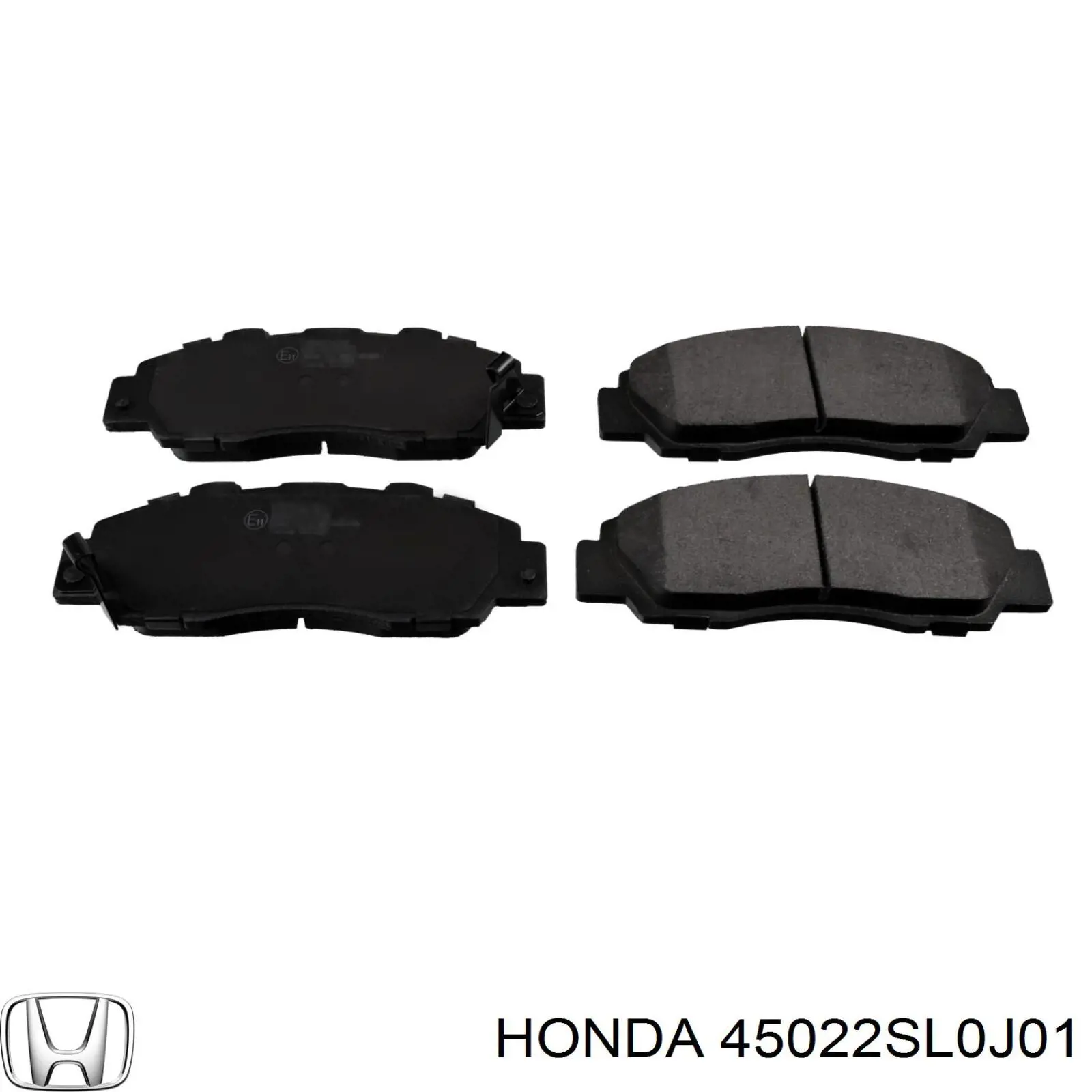 Передние тормозные колодки 45022SL0J01 Honda