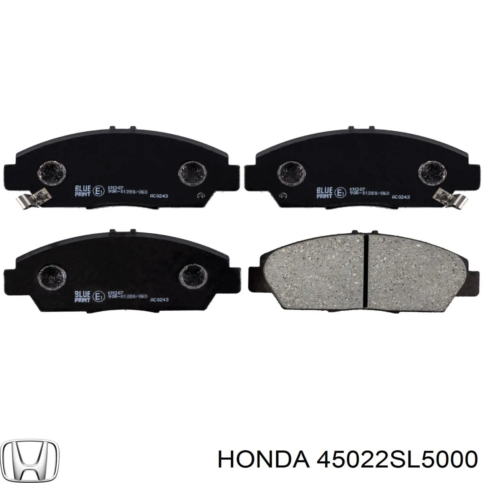 45022SL5000 Honda передние тормозные колодки
