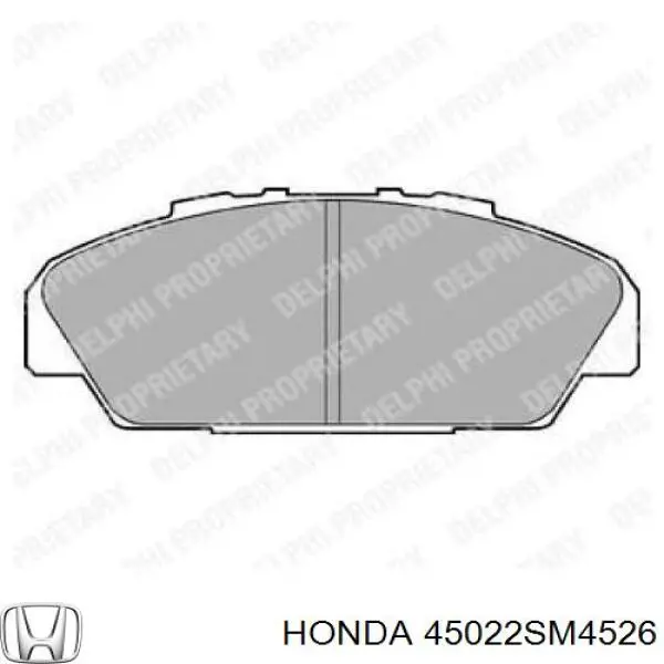 Колодки Honda 45022SM4526 цена, от 15.27 USD