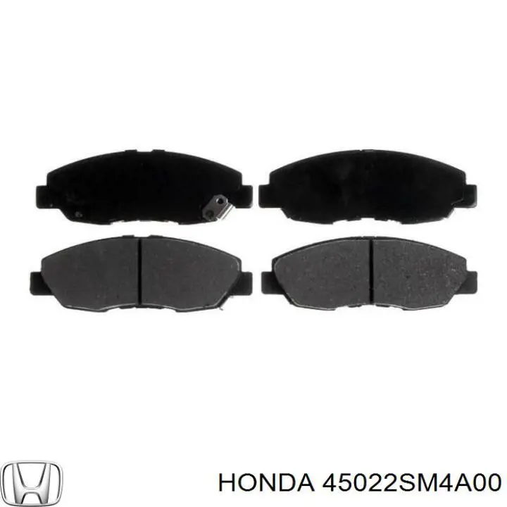 45022SM4A00 Honda передние тормозные колодки