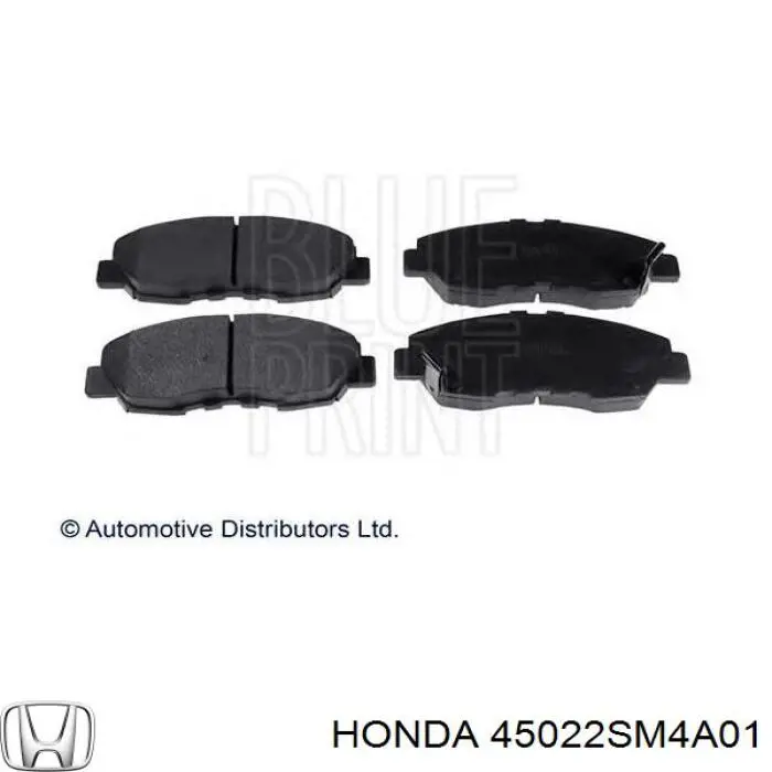 45022SM4A01 Honda передние тормозные колодки