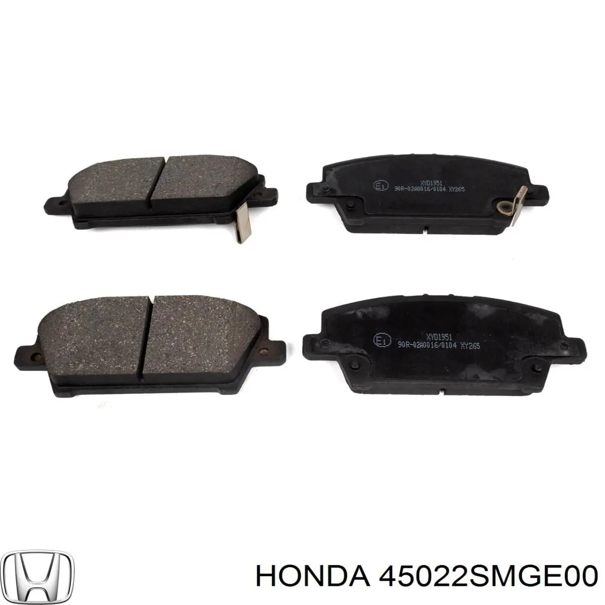 Колодки Honda 45022SMGE00 цена, от 23.73 USD