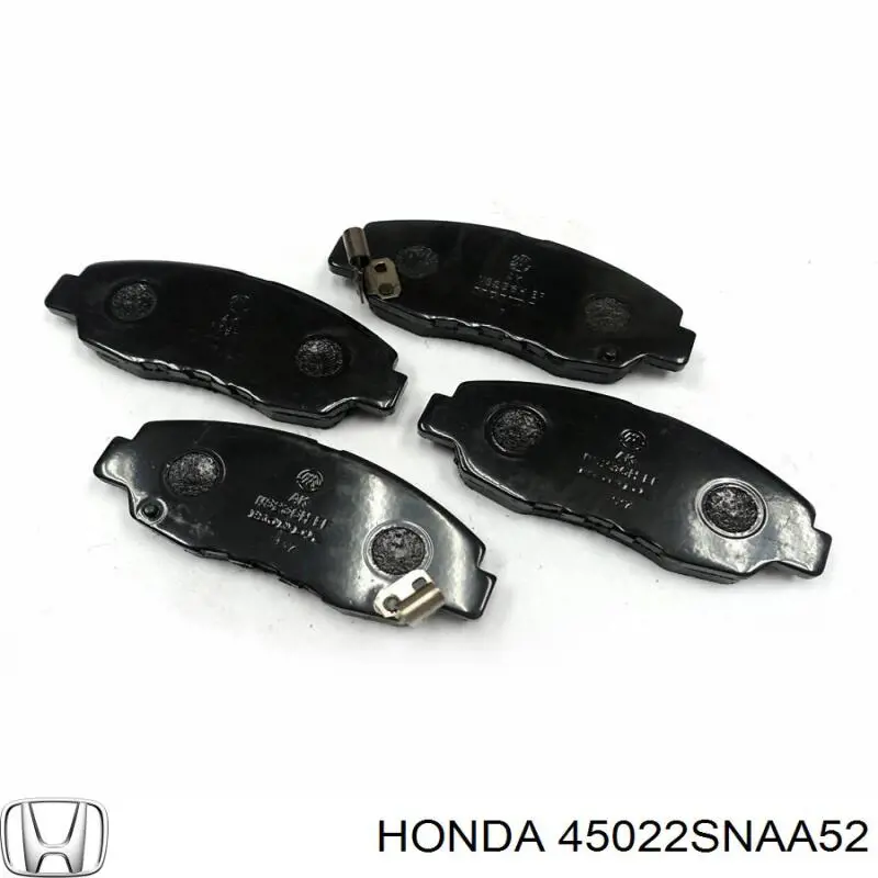 45022SNAA52 Honda колодки тормозные передние дисковые