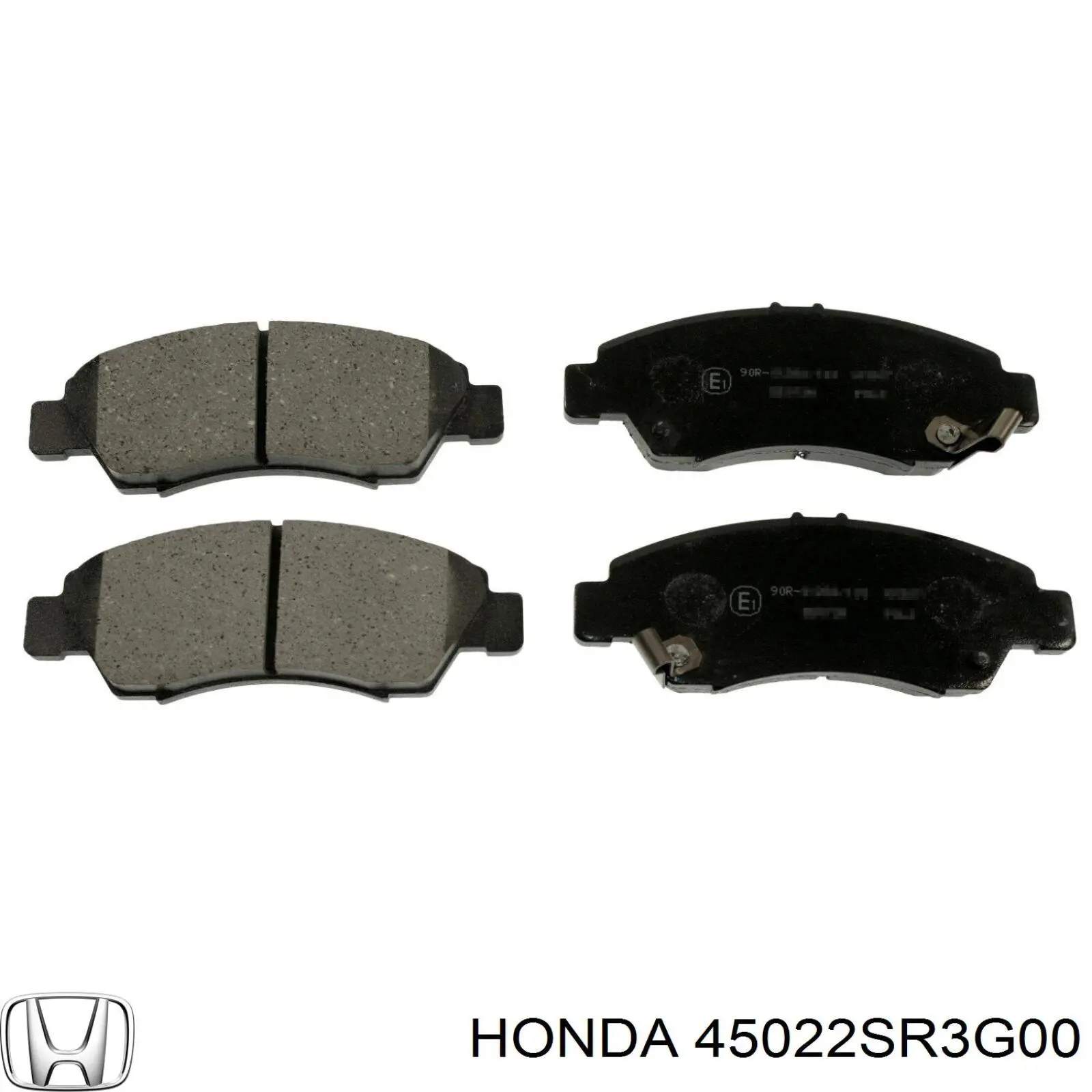 45022-SR3-G00 Honda колодки тормозные передние дисковые