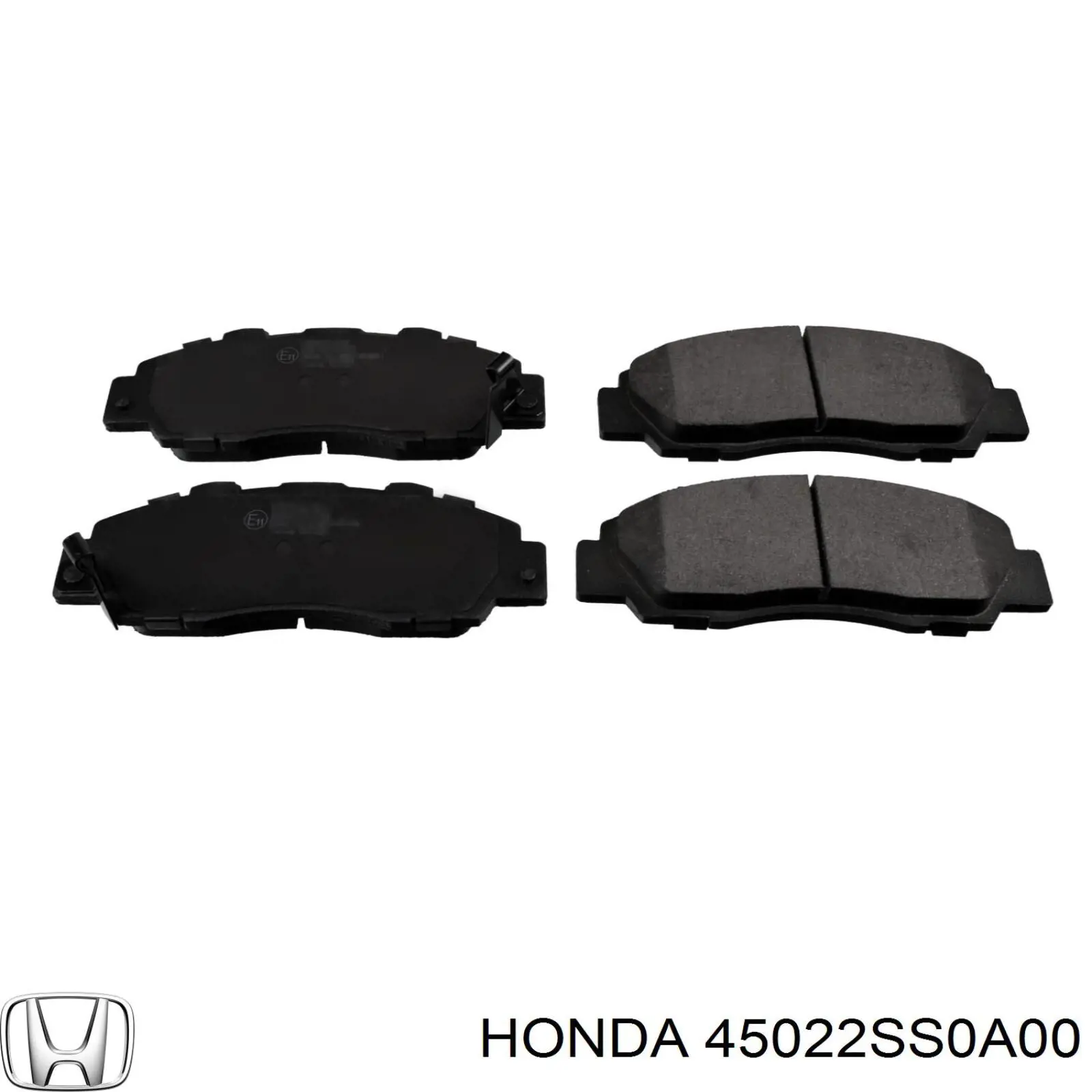 45022-SS0-A00 Honda колодки тормозные передние дисковые