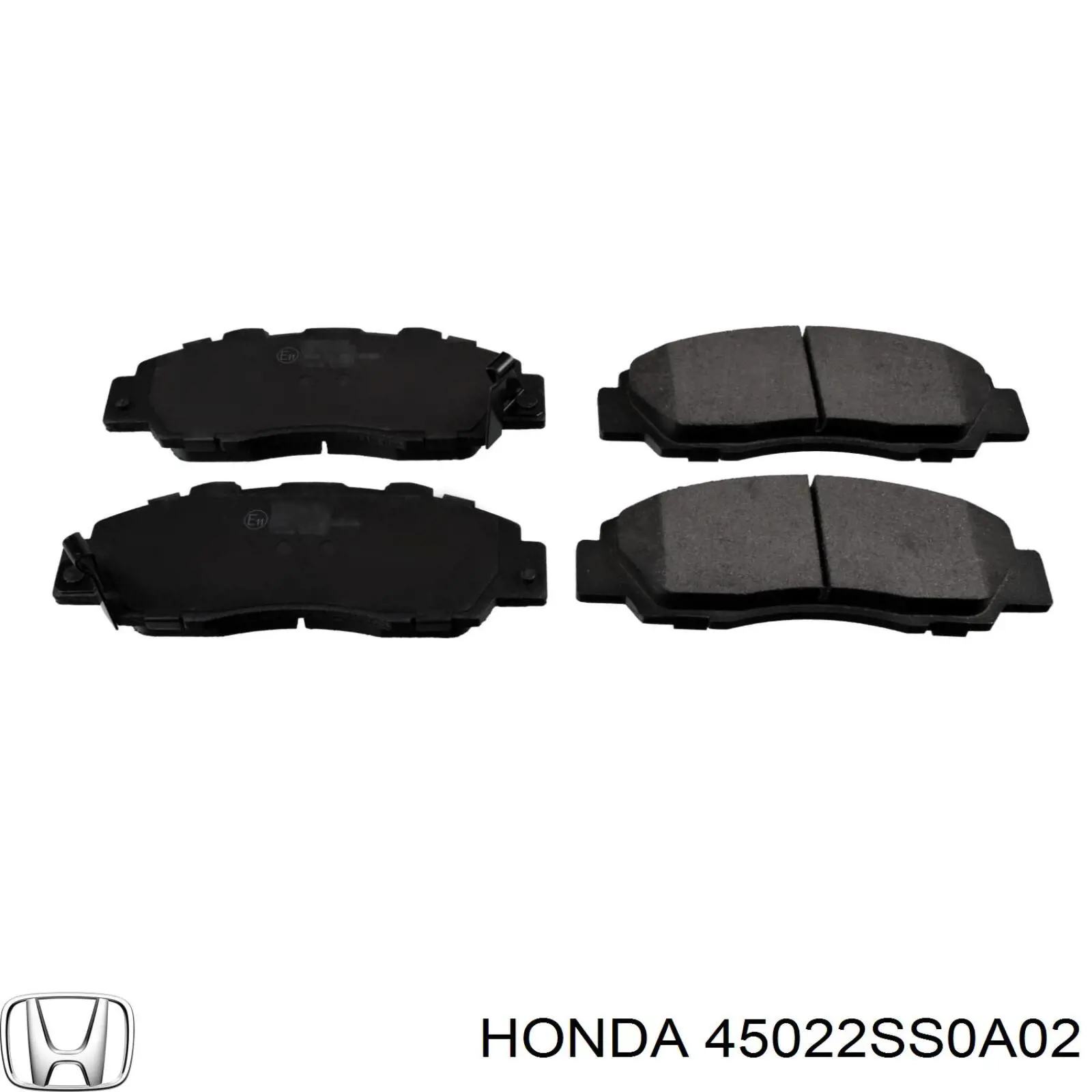 45022-SS0-A02 Honda колодки тормозные передние дисковые
