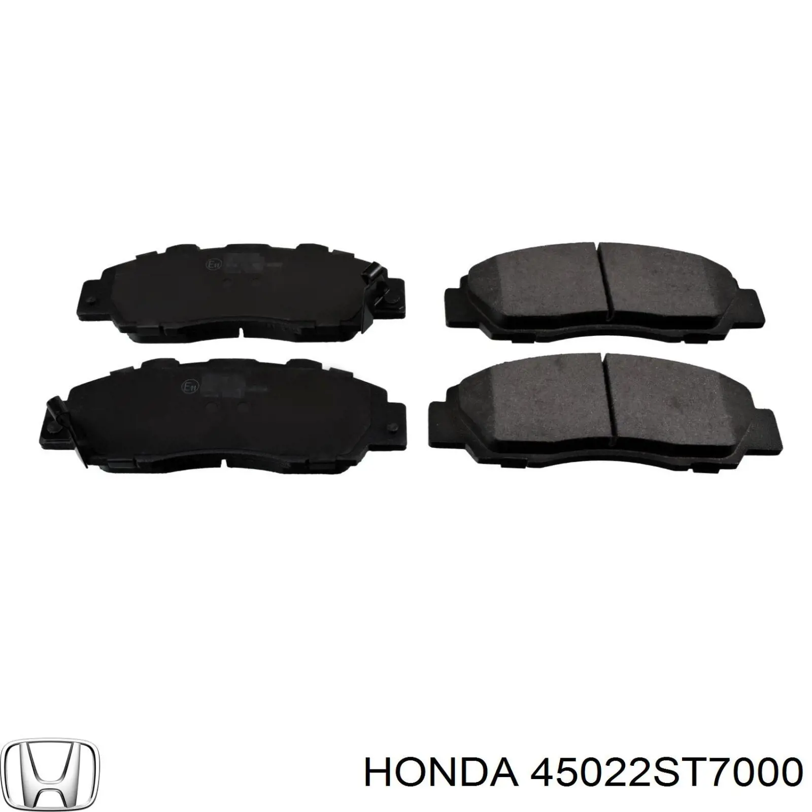 Передние тормозные колодки 45022ST7000 Honda