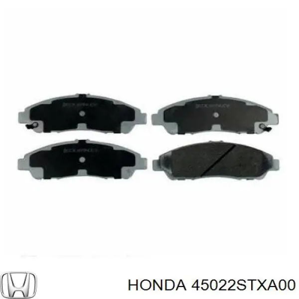 Pastillas de freno delanteras 45022STXA00 Honda/Acura