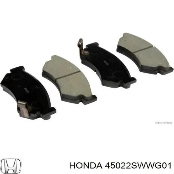 Колодки Honda 45022SWWG01 цена, от 30.98 USD